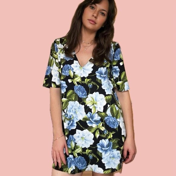 2008 Vintage American Apparel Floral Dress – Cottagecore Perfection - Picture 1 of 8